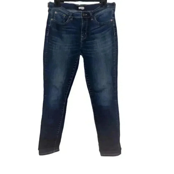 J. Crew Skinny Fit Mid Rise Jean Patriotic Wash - Picture 2 of 6